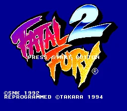 Šilčiausias Fatal Fury 2 16 Bitų MD Žaidimo Kortelės Sega Mega Drive Genesis