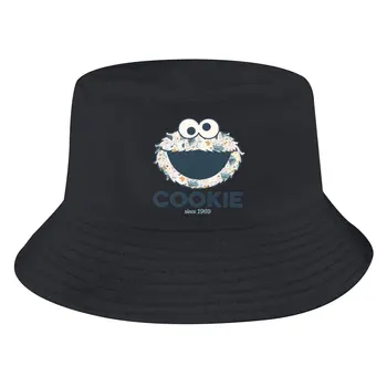 Sesame Street Kibiro Kepurę Cookie Monster Nuo 1969 m. Vyrų ir Moterų Žvejys Bžūp Hip-Hop Beach Sun Žvejybos Kepurės