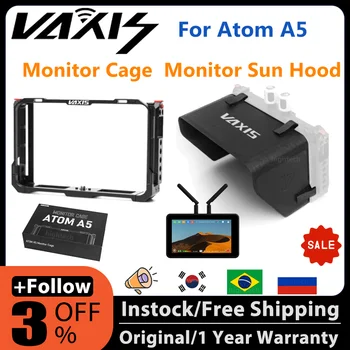 Vaxis Atom A5 Stebėti Narve & A5 Stebėti Saulės Gaubtas Aliuminio Lydinio PU odos, fiksuoto narve su kablio ir kilpos dirželiai
