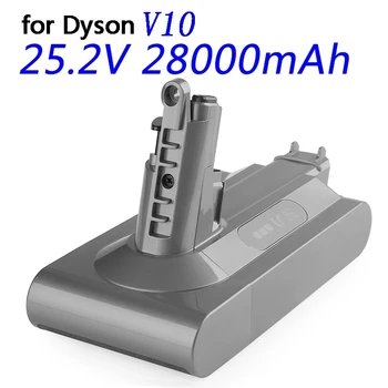 Naujas 25.2 V Baterija 28000mAh Bateriją už Dyson V10 Absoliutus Laidas-Nemokamai Dulkių Rankinį Dulkių siurblys Dyson V10 Baterija