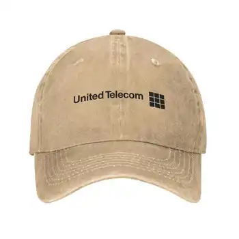 Jungtinės Telekomunikacijų Logotipas Spausdinti Grafinis Atsitiktinis Džinsinio audinio kepurė Megzta kepurė Beisbolo kepuraitę