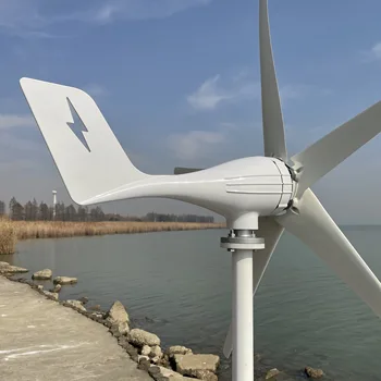 Vėjo Turbinų Energijos Generatoriai 600w12v 24v 48v Su Off Grid Sistemos Mppt Hibridinių už Valdytojui Namų apyvokos