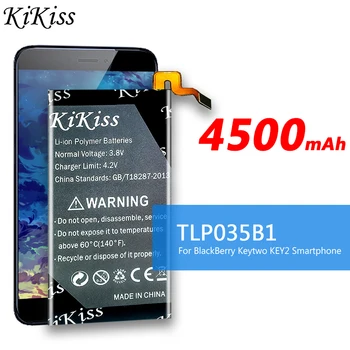 3500mAh KiKiss TLP035B1 Baterija BlackBerry Keytwo KEY2 Klavišas 2 Išmanųjį telefoną Pakeitimo Aukštos Kokybės Mobiliojo Telefono Baterijas