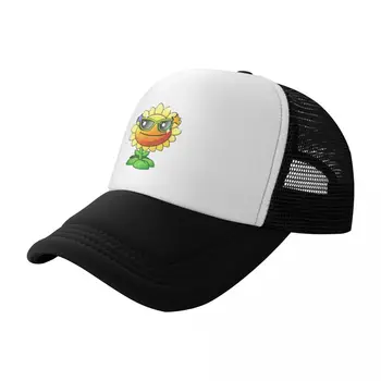 Saulėgrąžų PVZ Beisbolo kepuraitę mielas Sporto Kepurės Trucker Skrybėlės, Kepurės Prabangos Prekės ženklo Moterų Bžūp VYRIŠKI