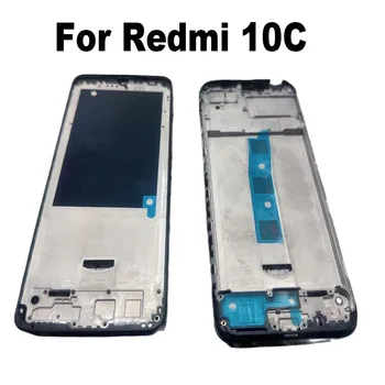 Nauja Xiaomi Redmi 10C Priekiniai LCD Rėmelio Bezel Viduryje Kadro Atgal Būsto Atveju Vidurio Plokštė