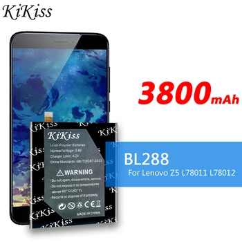 BL288 Baterija Lenovo Z5 L78011 L78012 Aukštos Kokybės Mobilus Telefonas Pakaitinis Akumuliatorius BL 288 3800mAh