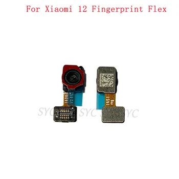 Originalus pirštų Atspaudų Jutiklis Mygtuką Flex Kabelis Juostelę Xiaomi Mi 12 12X Palieskite Jutiklio Flex Remontas, Dalys