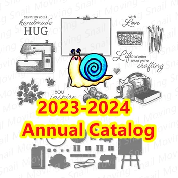 Gali 2023 iki balandžio 2024 Naujas Katalogas Crafting Su Jumis Nubrėžti Aiškią Ženklų Rinkiniai ir Metalo Pjovimo Miršta Scrapbooking Kortele Priėmimo