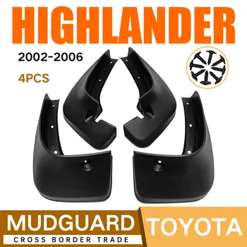 Purvo Atvartais Toyota Highlander 2002-2006 M. MudFlaps Priekinis Sparnas Galinis Automobilių Reikmenys