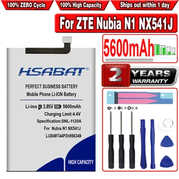 HSABAT 5600mAh Li3849T44P3h956349 Baterija ZTE Nubija N1 NX541J