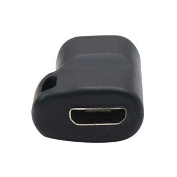 Smart Watch Duomenų Perdavimo USB C Tipo Moteris Į 4 Pin Saugus Adapteris 5V 1A Profesinės Juoda Įkrovimo Konverteris Tinka Garmin