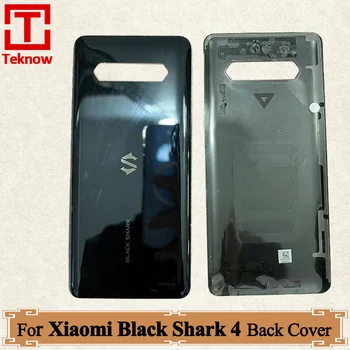 Originalus Naujas Galinio Dangtelio Xiaomi Black Shark 4 Atgal Baterijos Dangtelis Stiklo Durys, Galinės Būsto Atveju, Dalys Shark4 Pakeitimo