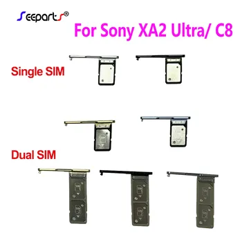 Sony Xperia XA2 Ultra SIM Kortelės Dėklas Kortelės Plokštelės Laikiklį Lizdo Adapteris, Skirtas 