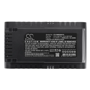 CS 2000mAh Baterija Samsung DJ96-00221A VCA-SBT90 VCA-SBT90E VS9000 VS20R9049S3/ES VS20R9042S2/ES VS20T7532T1/ES