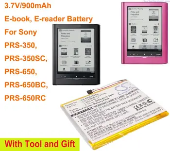 GreenBattery900mAh E-reader, Baterija 1-853-016-11, LIS1459MHPC9SY6 Sony PRS-350, PRS-350SC, PRS-650, PRS-650BC, PRS-650RC