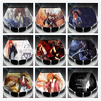 Anime Rurouni Kenshin Anime Spausdinti Automobilio Kapoto Vinilo Lipdukai Wrap Vinilo Kinas Variklio Gaubtas, Lipdukai, Lipdukas Universalus Tinka Bet Kokiam Automobiliui