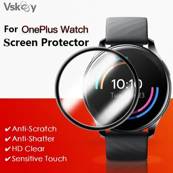 5VNT 2VNT 3D Minkštas Smart Watch Ekrano apsaugos Oneplus Žiūrėti Visą Dangtelį HD Aiškiai Anti-Scratch Apsauginės Plėvelės