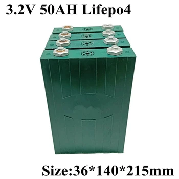 Prekės Įkrovimo 3.2 v 50ah Lifepo4 Ličio Baterija 3C 150A, Įvykdymo Lygis 12v Automobilinis Maitinimo Banko Baterija 