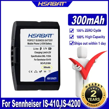 HSABAT 500898, HC-BA300, NCI-PLS100H 300mAh Baterija Sennheiser YRA-410,YRA-4200,RI-410, RR4200, RS-4200, Nustatyti 830/840/900
