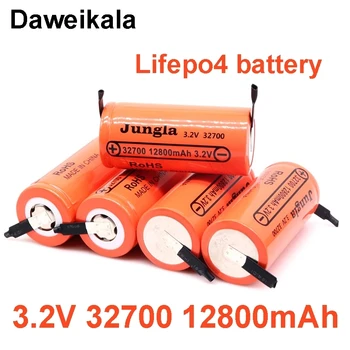 Daweikala 32700 Lifepo4 Baterija 3.2V12800mAh+Nikelio Lakštai Įkrovimo Baterija (akumuliatorius Ličio Geležies Fosfato Baterijos Energijos su Varžtu