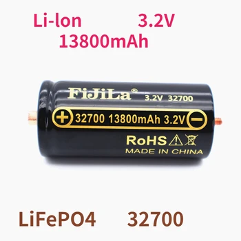 100% Naujas 32700 13800mAh 3.2 V lifepo4 Baterija Profesinės Ličio Geležies Fosfato Baterijos Energijos su Varžtu