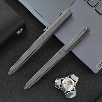 Titano lydinio taktinis rašiklis volframo plieno savigynos ginklas parašą pen verslo aukštos klasės berniukai edc teisės savigynos pen