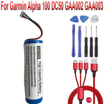 2300mAh 361-00029-02 baterija Garmin Alpha 100 DC50 GAA002 GAA003 GAA004 T5 TT10 TT15