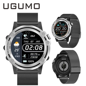UGUMO EKG Smart Watch Vyrų Verslo 