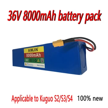 10S3P 36V 8000mAh baterija didelės capacity42Vmotorcycle motoroleris XT60 plug