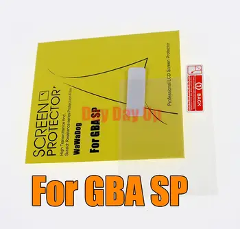 6PCS Už Gameboy Advance LCD PET Ekrano apsaugos GBA GB GBASP GBC GBP GBM Apsauginės Plėvelės Priedų