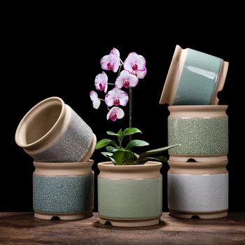Keramikos Ratas Bonsai Puodą Tradicija Kinijoje Succulents Sodo Namų Stalo Apdailos