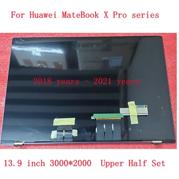 Naujas Huawei MateBook X PRO MACHR-WAE9LP MACHR-W19 W29 assemblLY 13.9-colių viršutinė pusė jutiklinio ekrano LCD ekranas LPM139M422