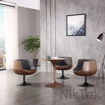 Šiaurės Biuro Kėdė Biuro Baldai, Modernios Dizainerio Liviningroom Kėdės, Kėdžių Atlošas Kėdės ir Stalo Derinys L