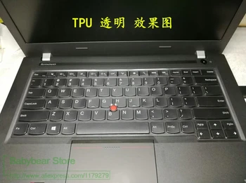 TPU Klaviatūros Dangtelio Raštas odos Lenovo Thinkpad T480s T480 Thinkpad X1 Carbon 2018 T470S T470P T475 E475 E470