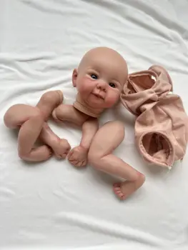 NPK 19inch Juliette Jau Baigtas Dažytos Lėlės Reborn Dalys Mielas Kūdikis 3D Tapyba su Matomas Venų Medžiaga Įstaigos Įtraukti