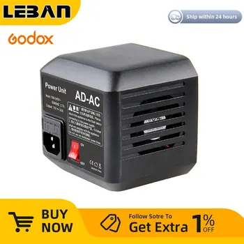Godox AD600BM AD600B Maitinimo Šaltinio Adapteris AD-AC su Laido AD600B AD600BM AD600M AD600 SLB60W SLB60Y
