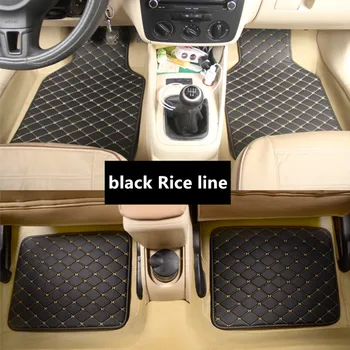 Universalus automobilių grindų kilimėliai DS DS3 DS4 DS4S DS5 DS6 automobilių reikmenys, automobilių stilius Užsakymą kojų kilimėliai, automobilių kilimų apima